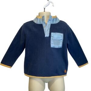 7 For All Mankind Infant Fleece Pullover Size 18mo NWT